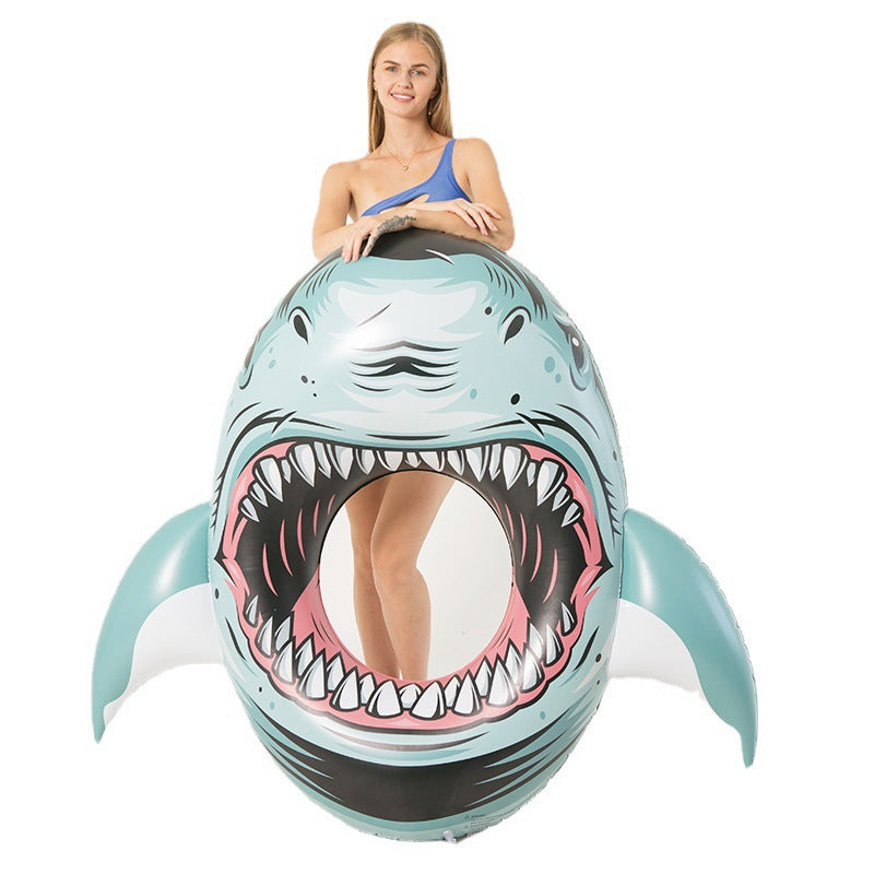 Women's Inflatable Swimming Ring with Watermelon Design Kalsten