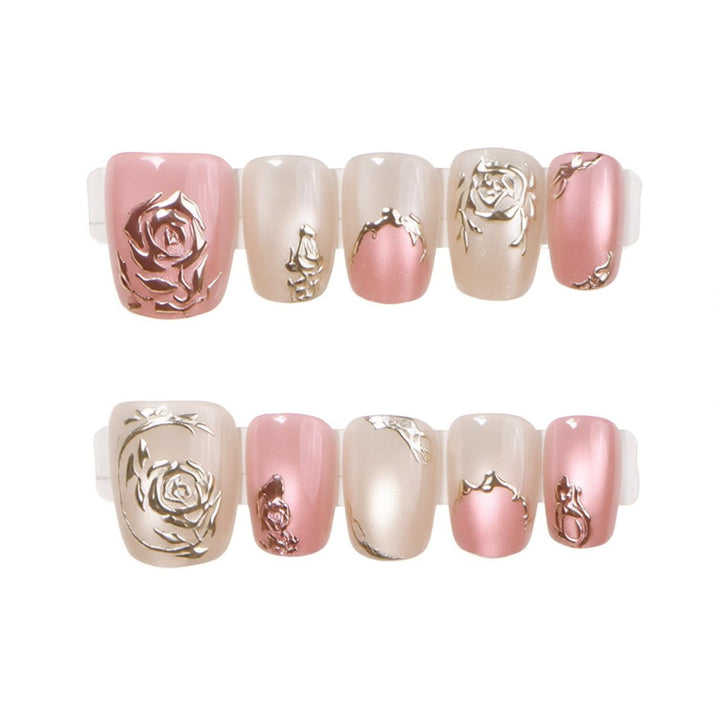 Premium Thematic Press-On Nail Set Kalsten