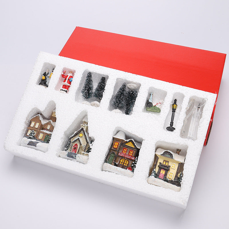 Christmas Village Decoration Set Kalsten