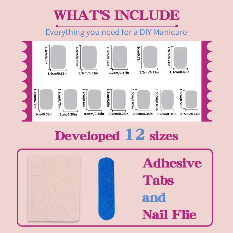 Acrylic nail set with playful bow design Kalsten