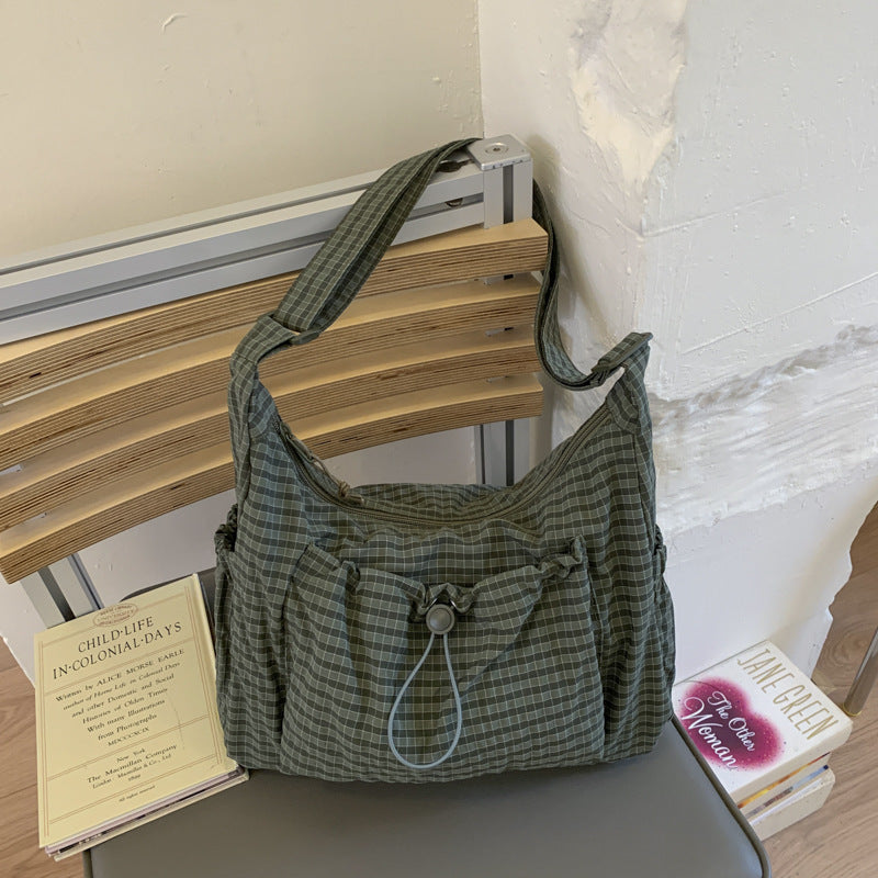 Casual Quilted Shoulder Bag