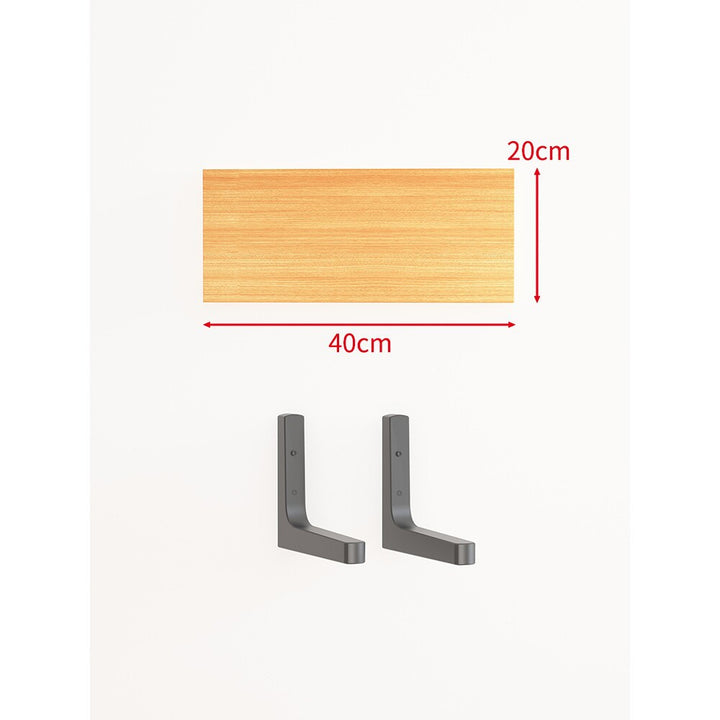 Long Narrow Floating Wall Shelf Kit with Concealed Heavy-Duty Brackets