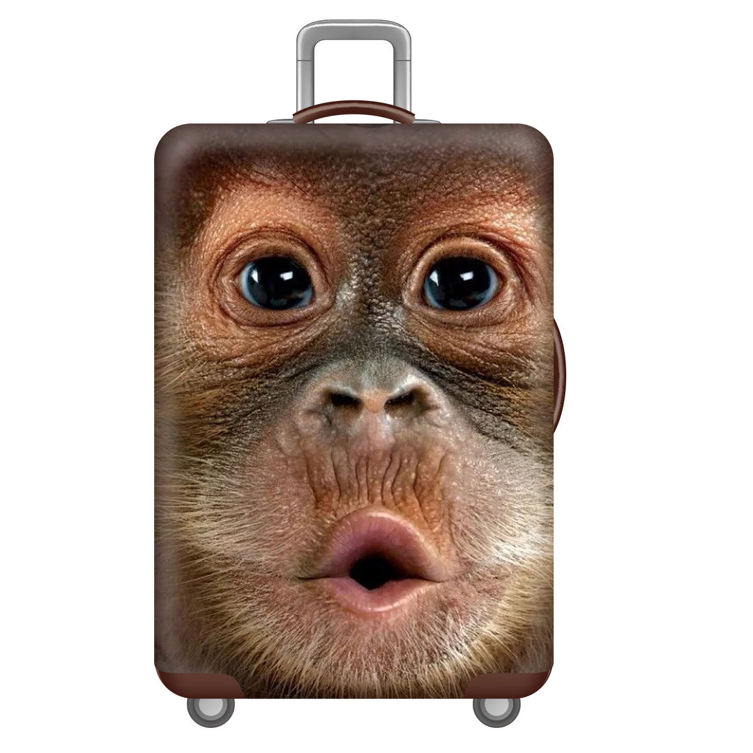 Unisex Hard-shell Travel Suitcase with Funny Panda Design Kalsten