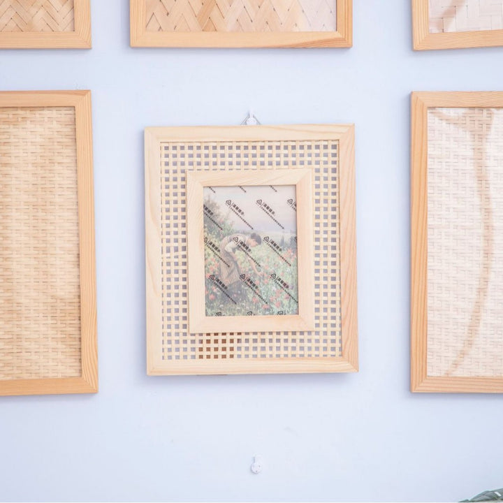 Decorative Natural Wood Photo Frame Kalsten
