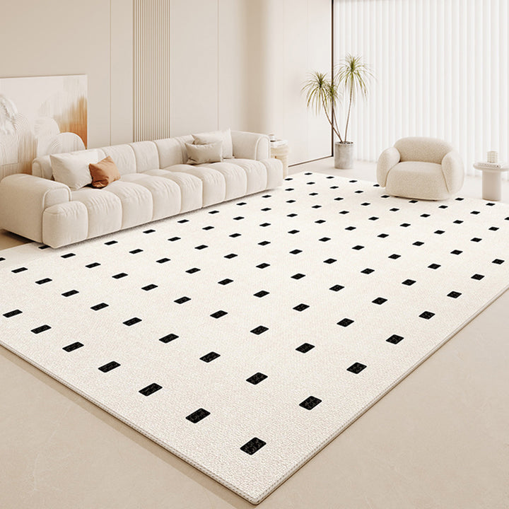 Geometric Textured Area Rug