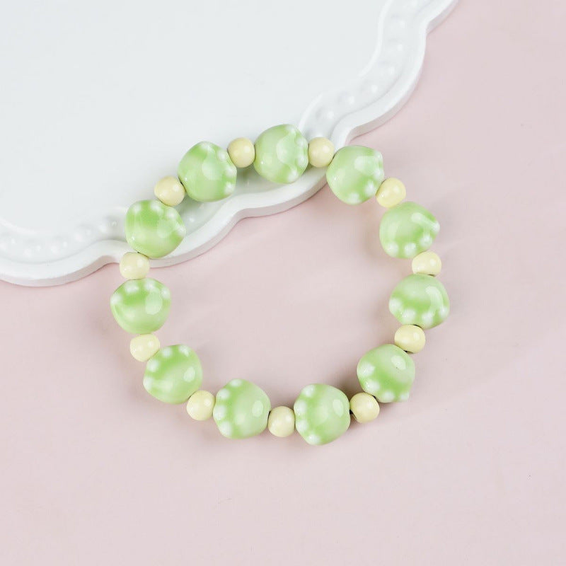 Heart-Shaped Beaded Bracelet Kalsten