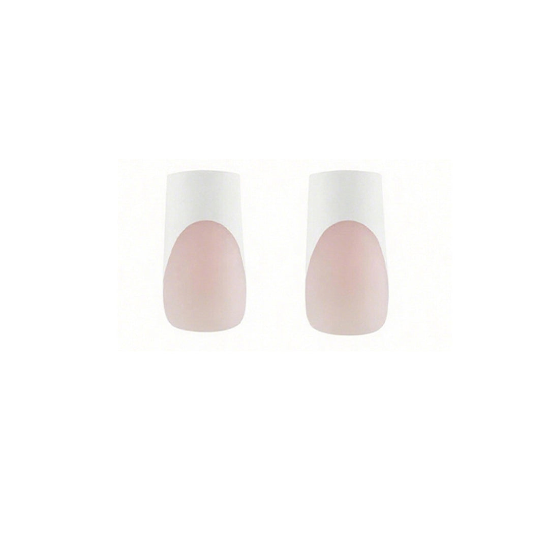 Modern French Tip Press-On Nails Kalsten