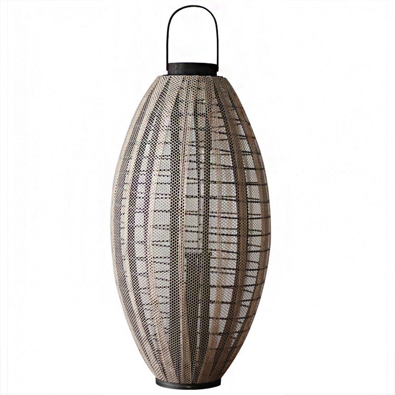 Elegant lantern with metal grid Kalsten