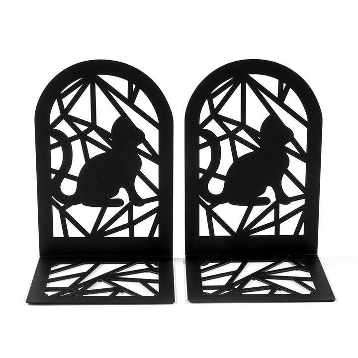Playful Cat-Themed Bookends