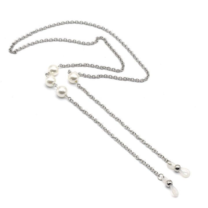 Adjustable Silver Eyewear Chain Kalsten