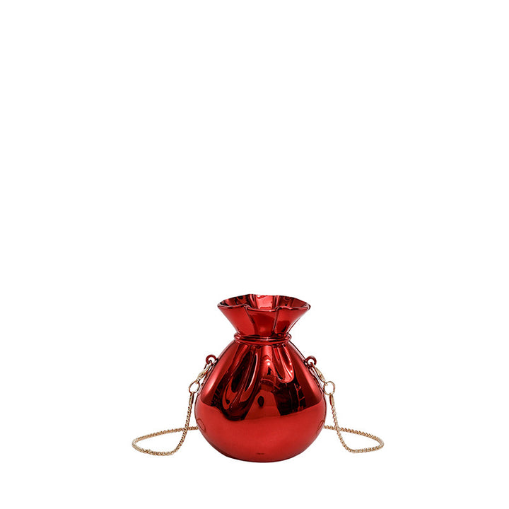 Elegant Metallic Evening Bag