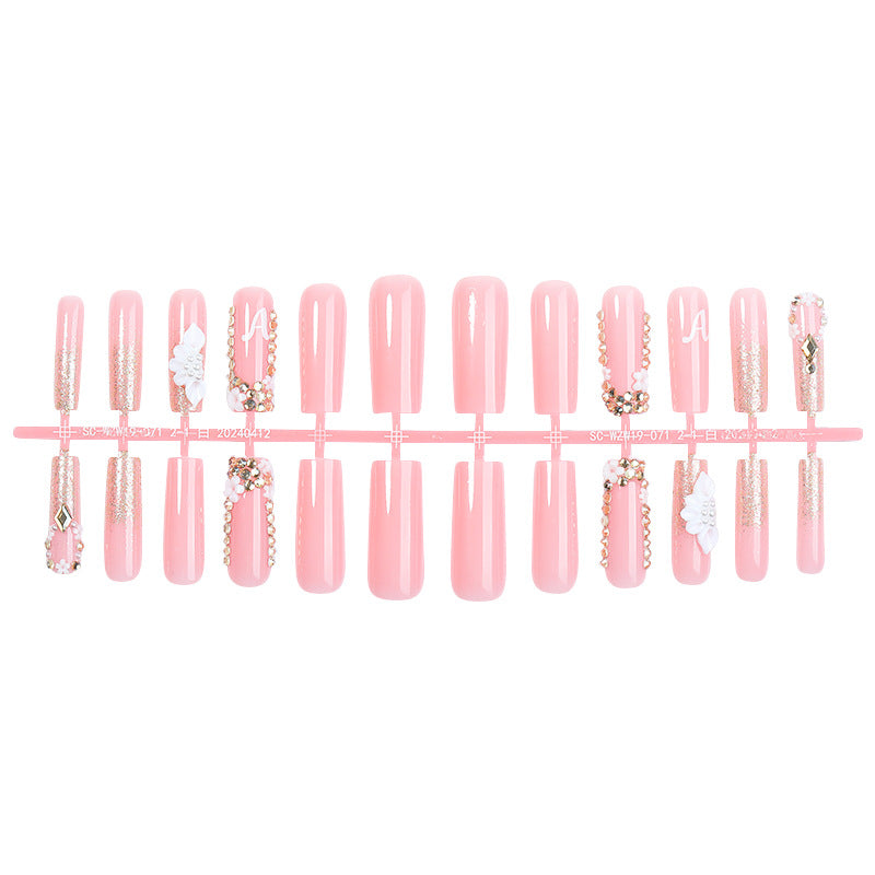 Elegant Decorative Press-On Nails Set kalsten