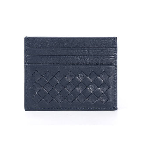 Woven Leather Credit Card Holder kalsten