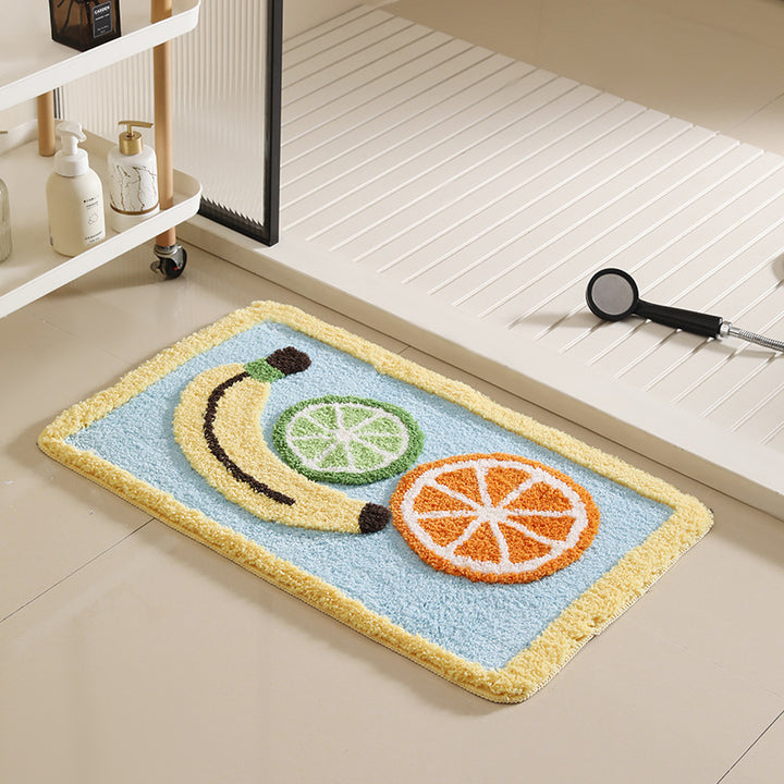 Plush Decorative Bath Mat Kalsten