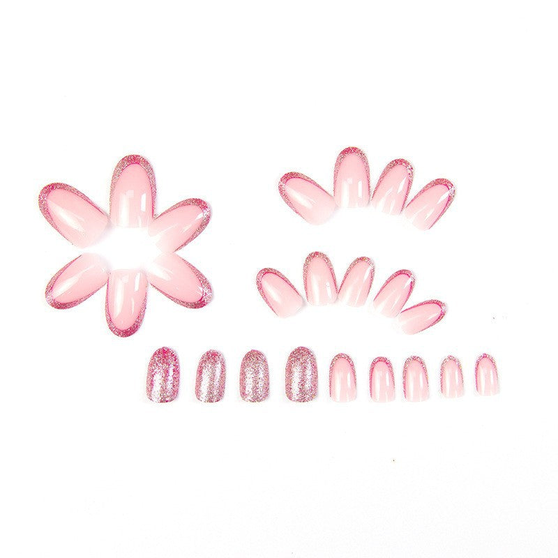 Artistic nail set with 3D flower and bow details Kalsten
