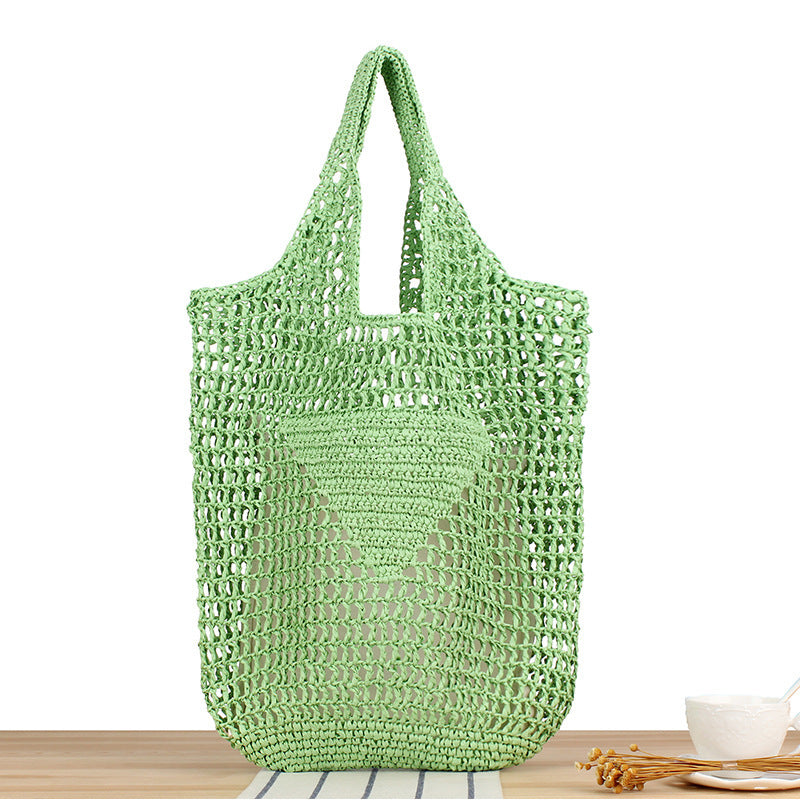 Hand-knotted net tote bag Kalsten