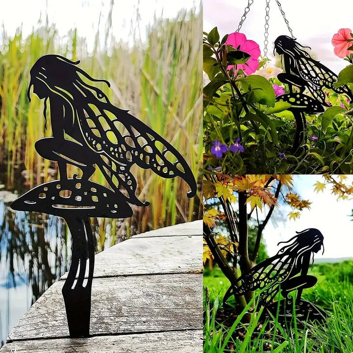Garden stake with fairy motif Kalsten