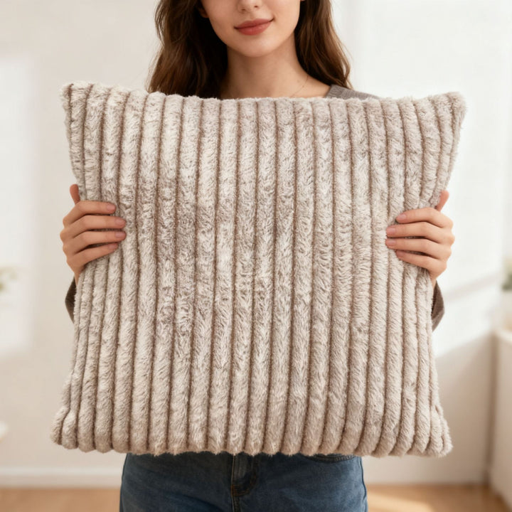 Ladies Decorative Pillow with Striped Pattern Kalsten