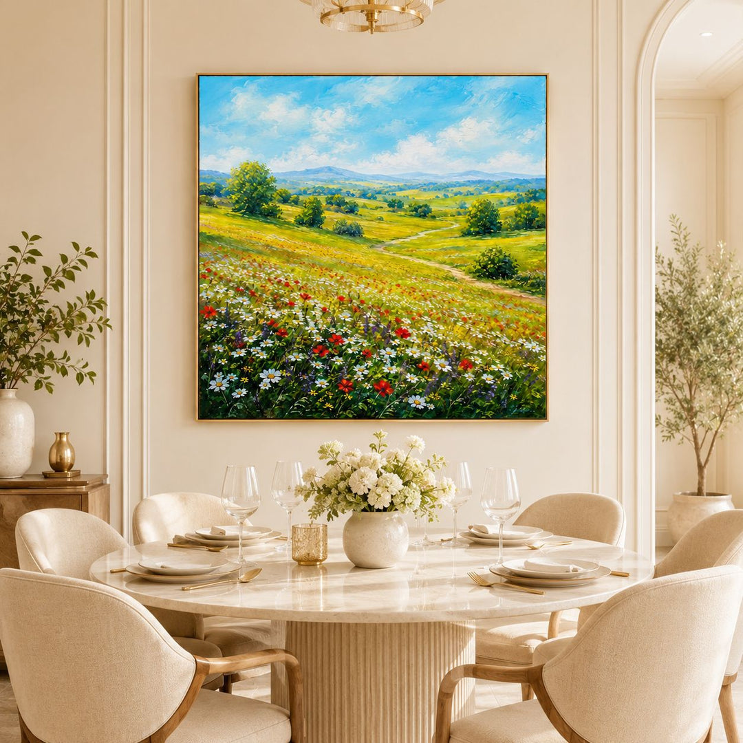 Autumn Landscape Oil Painting