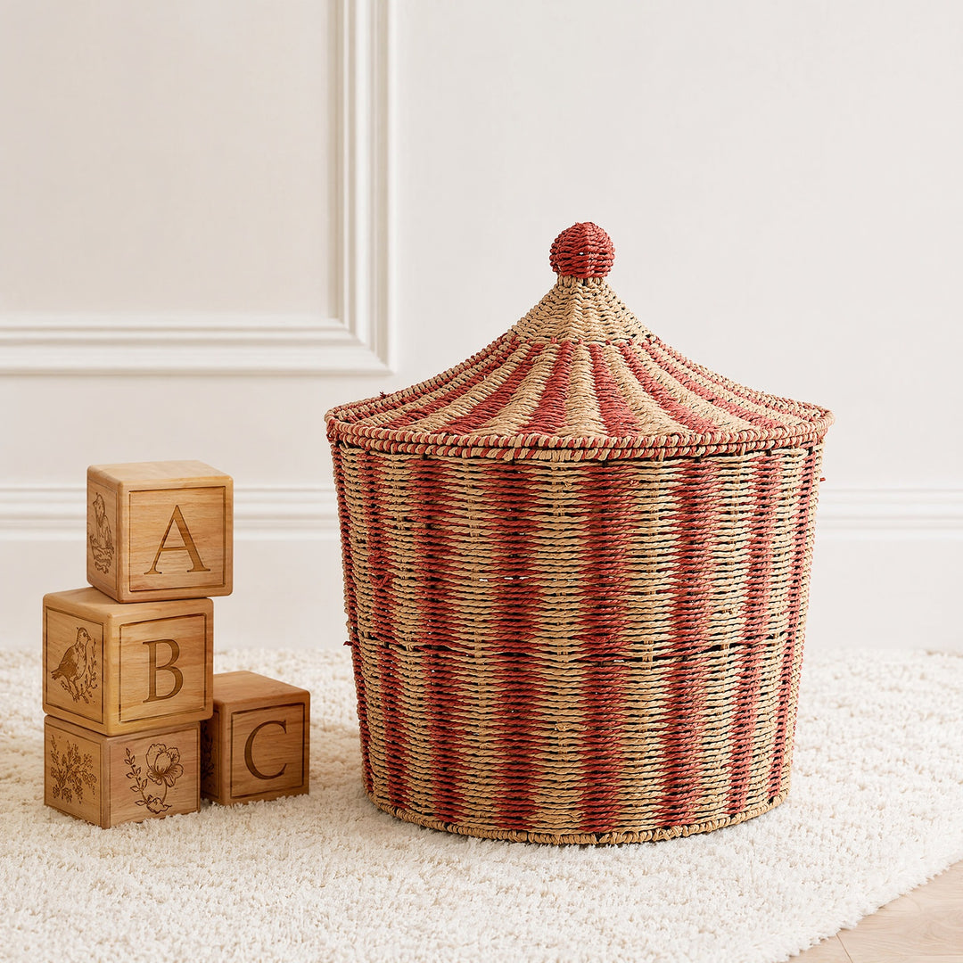 Decorative and practical storage basket Kalsten