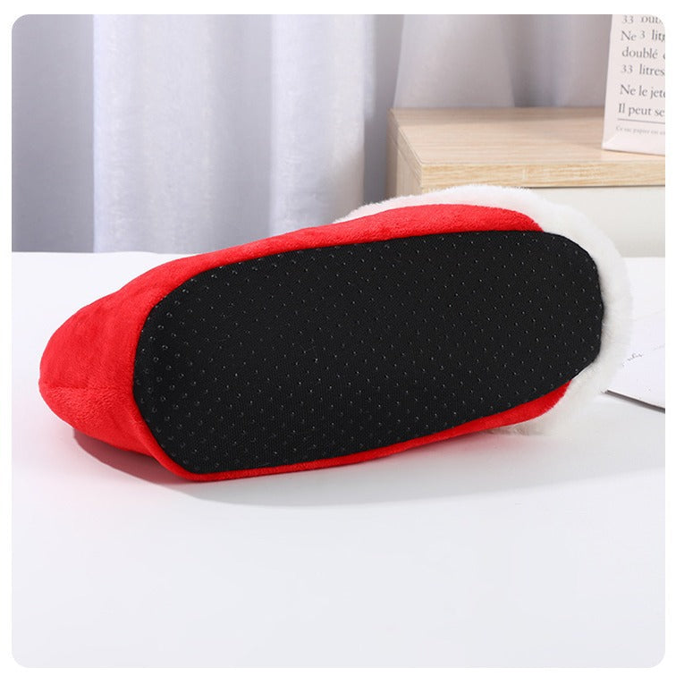 Plush Santa Claus Slippers