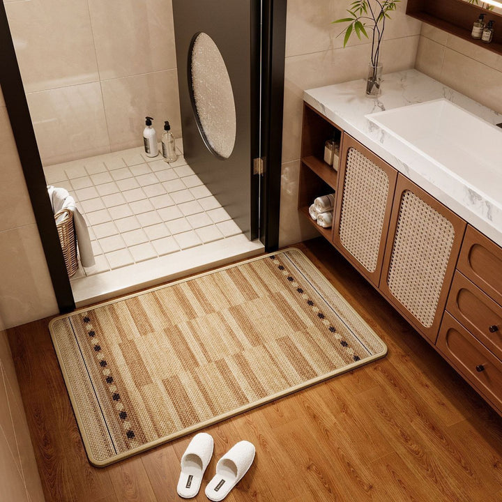 Textured Non-Slip Bathroom Mat Kalsten