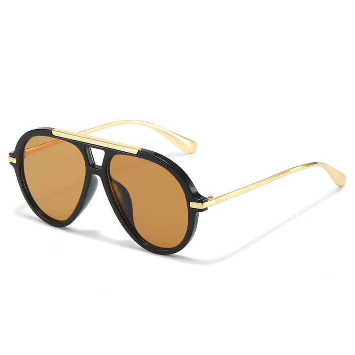 Fashion-Forward Futuristic Round Sunglasses Kalsten