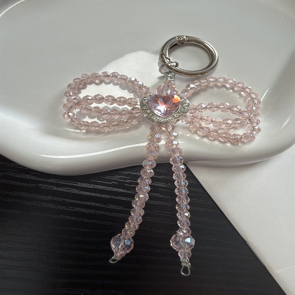 Decorative Crystal Beaded Keychain Kalsten