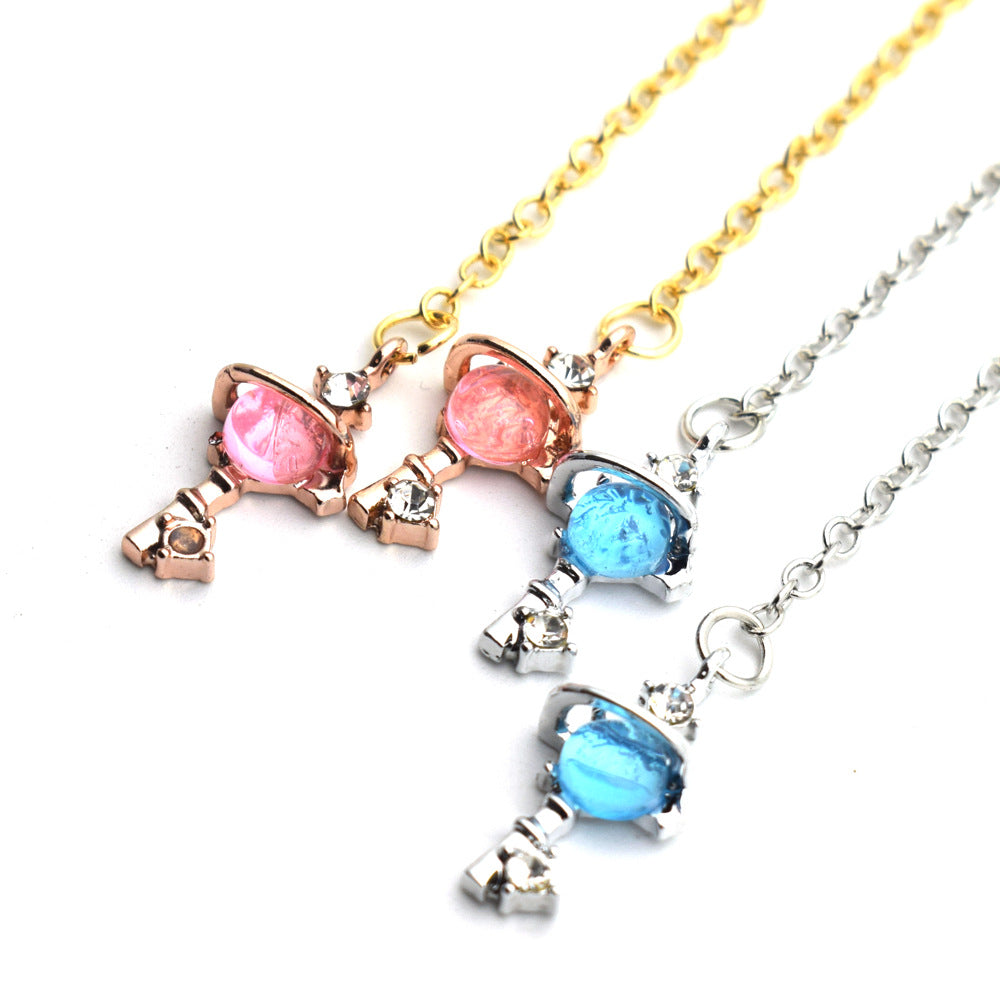 Elegant Dual-Tone Eyewear Chain Kalsten