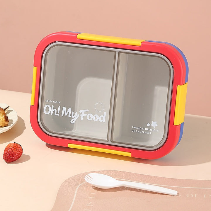 Multi-Compartment Stainless Steel Bento Box