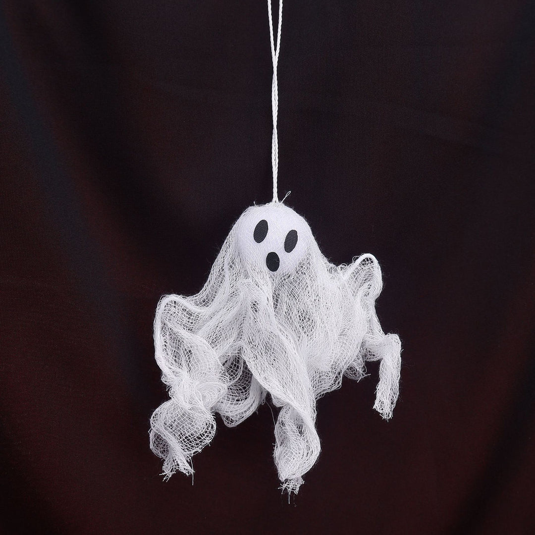 Decorative ghost figure made of satin