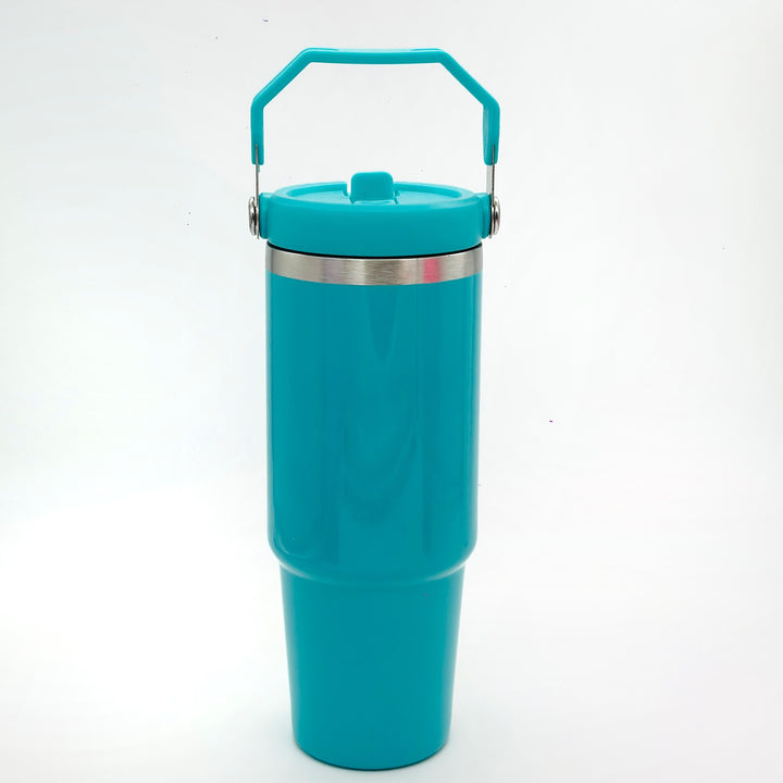 Women's insulating mug with practical folding handles Kalsten