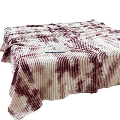 Ultra-Soft Rippled Plush Blanket