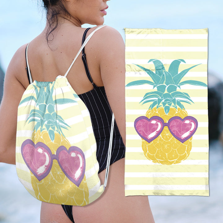 Tote bag with integrated towel Kalsten
