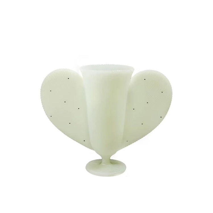 Decorative Heart-Shaped Floral Vase