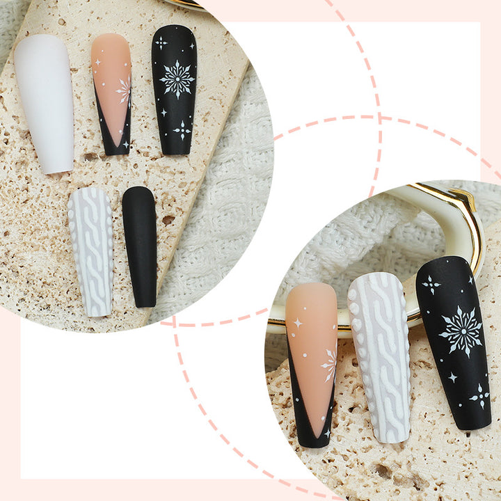 Artistic Press-On Nail Design Set kalsten