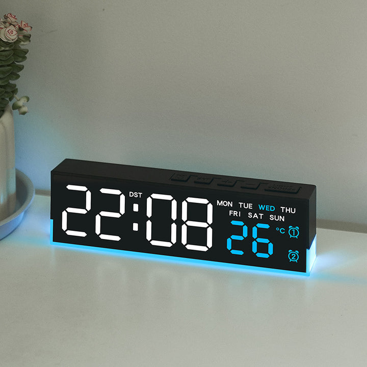 Alarm clock with digital display and temperature display Kalsten