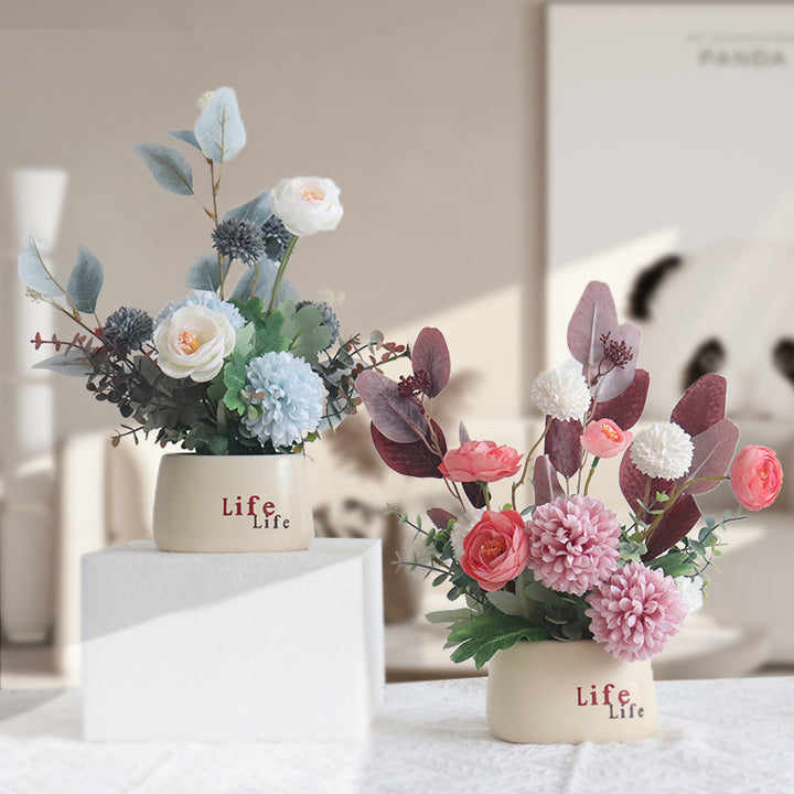 Decorative Floral Arrangement for Tabletop Decor