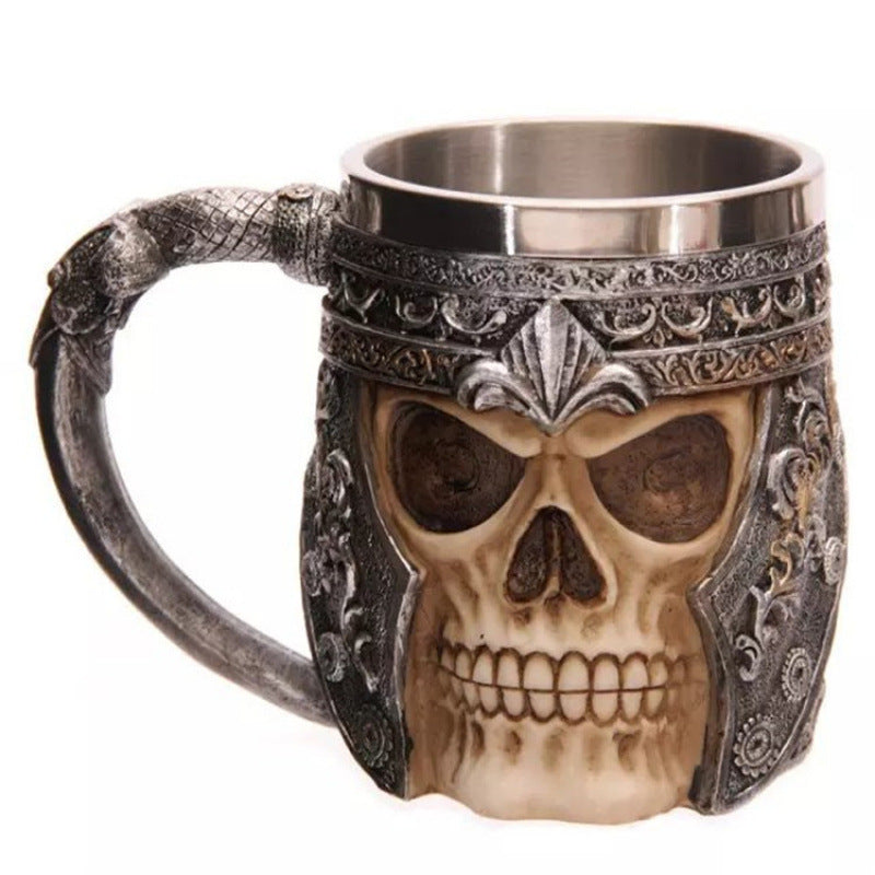 Beer mug with skull design Kalsten