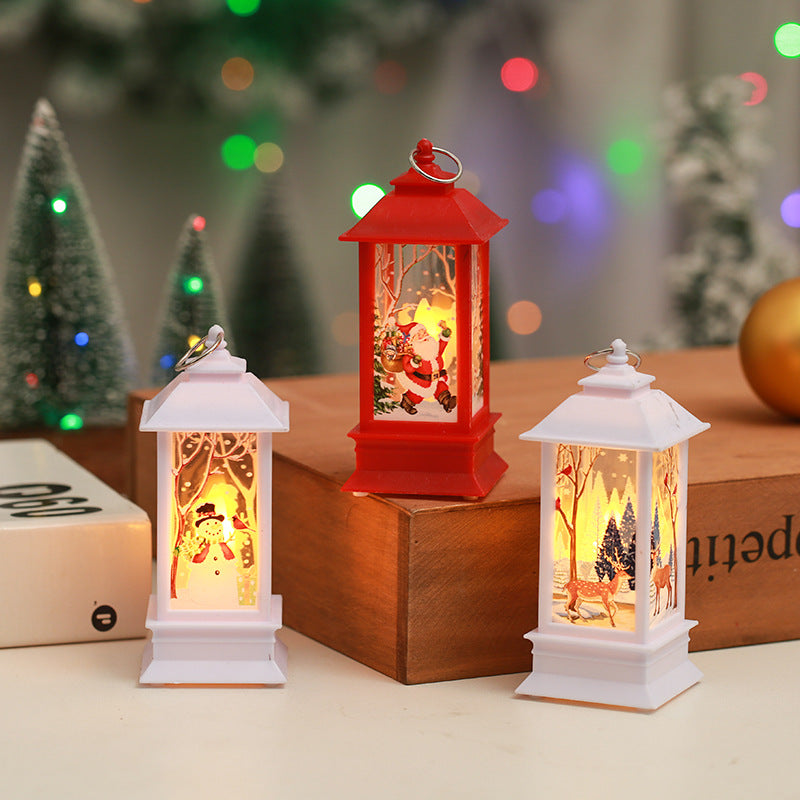 Nostalgic Christmas lantern with LED light Kalsten
