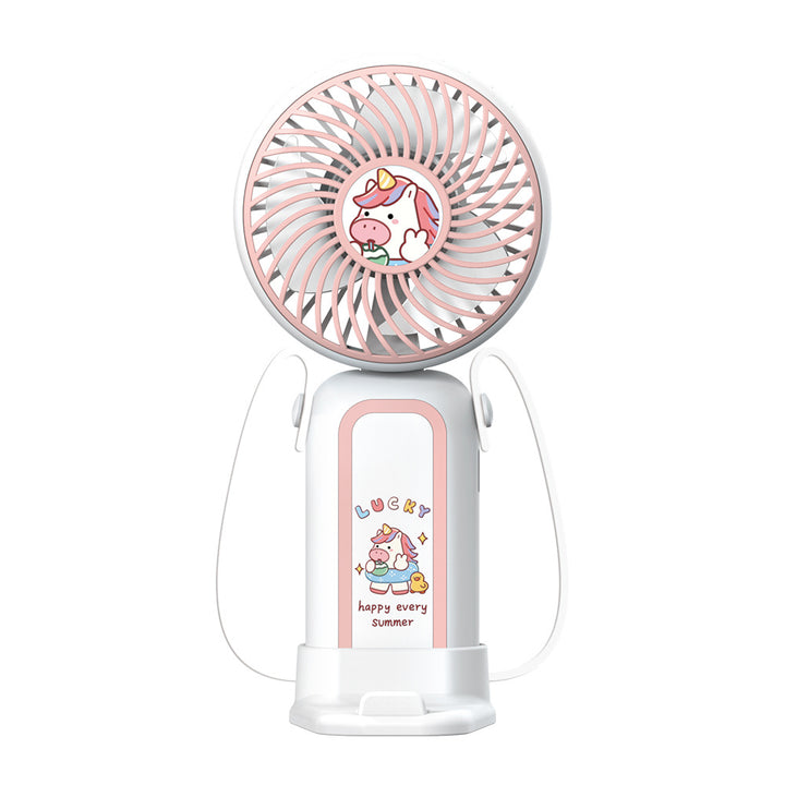 Women Portable Hand Fan with Funny Monkey Design Kalsten