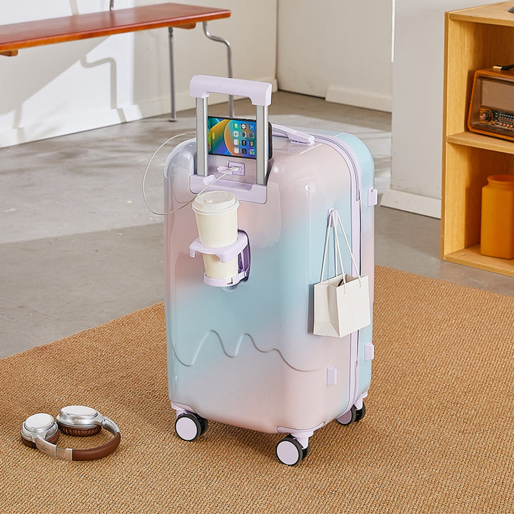 Women's Smart Tech Travel Suitcase Kalsten