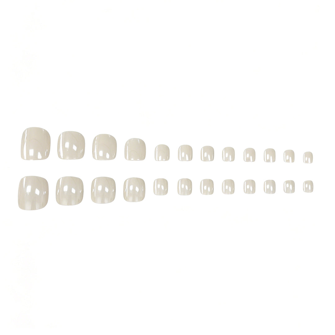 Elegant High-Gloss Pedicure Kalsten
