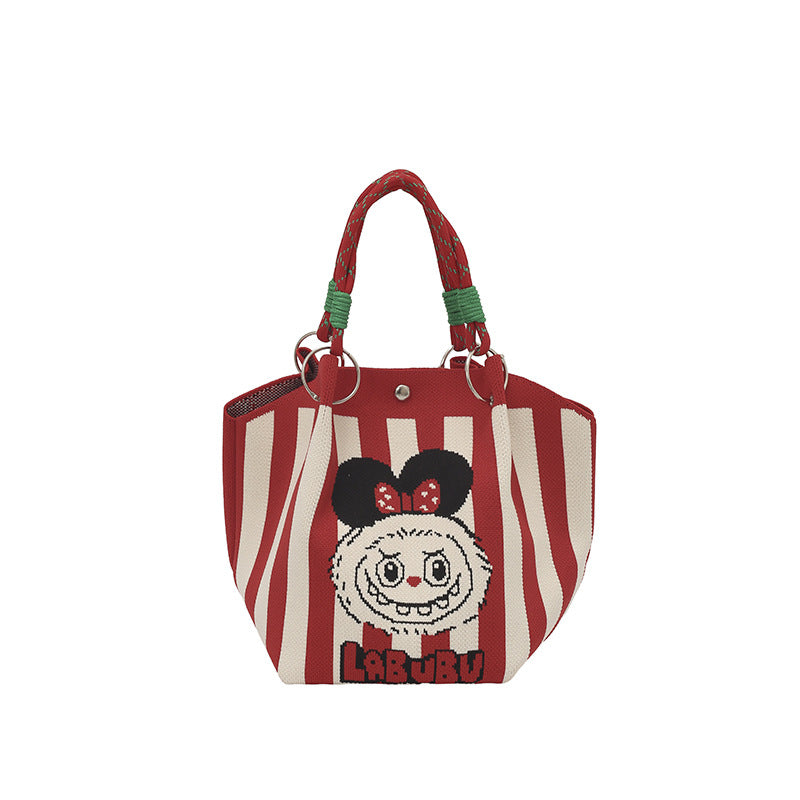 WoFloral Print Textured Handbag Kalsten