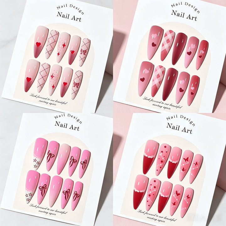 Decorative Press-On Nail Art Set Kalsten 1787228515