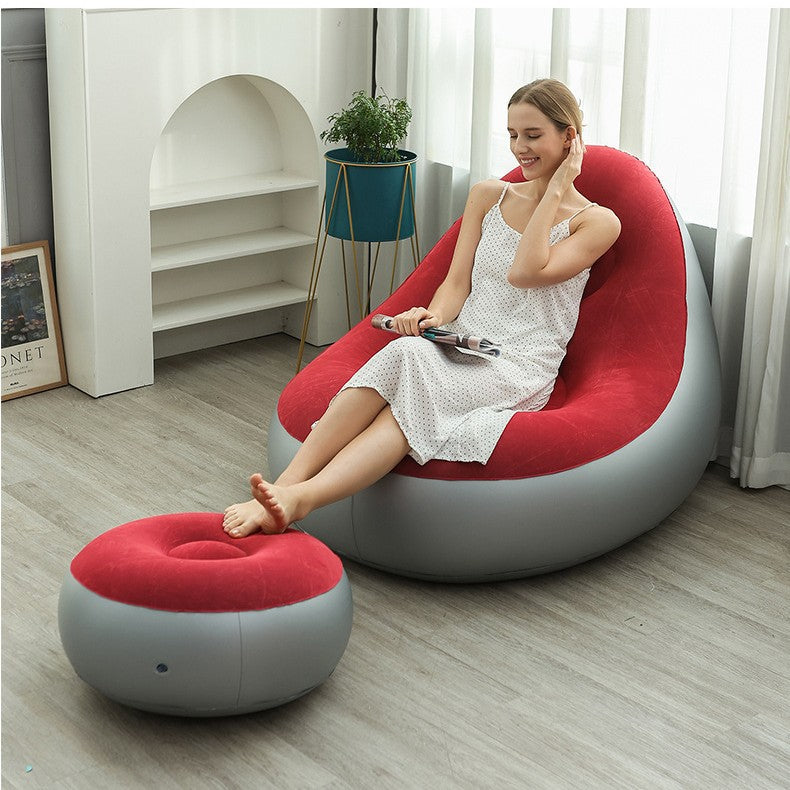 Women's Inflatable Comfort Sofa with Ergonomic Backrest Kalsten