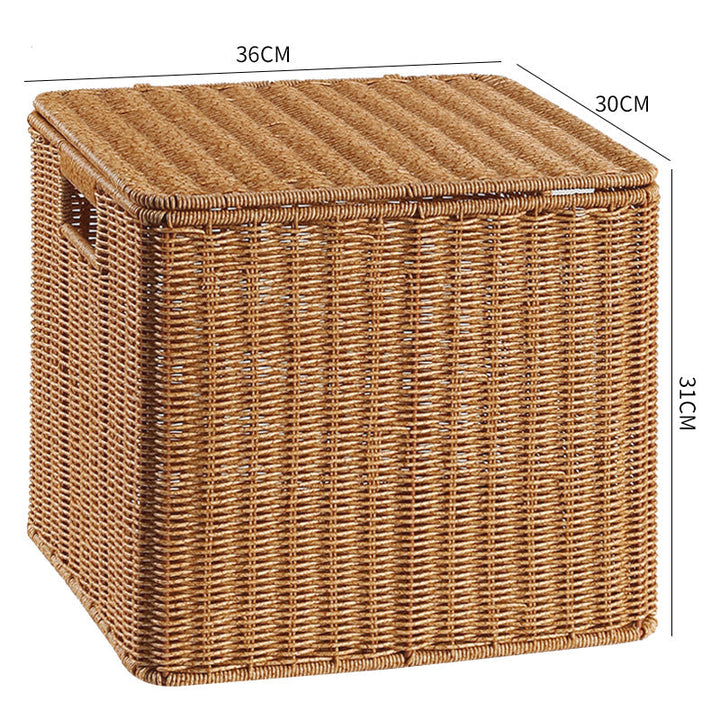 Handwoven Rectangular Storage Chest Kalsten