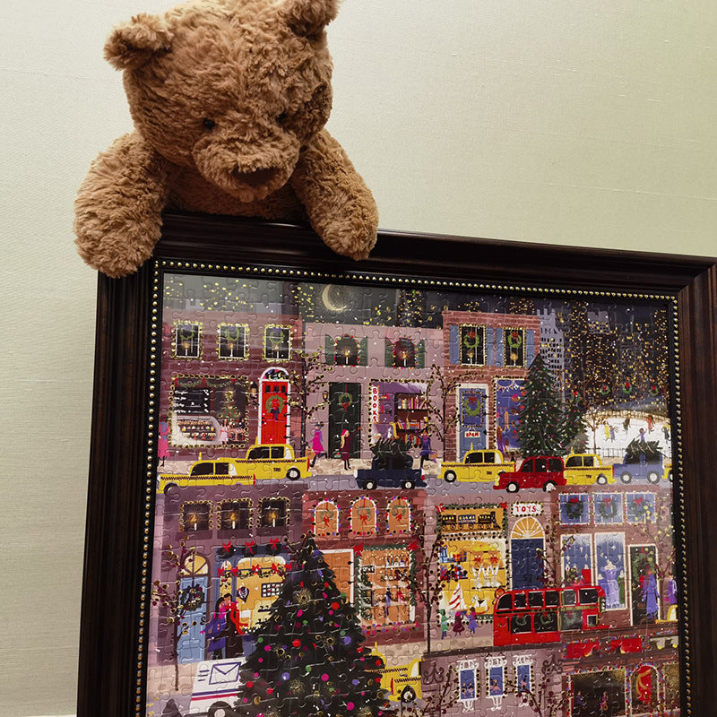 Artistic Puzzle Art Frame for Home Display