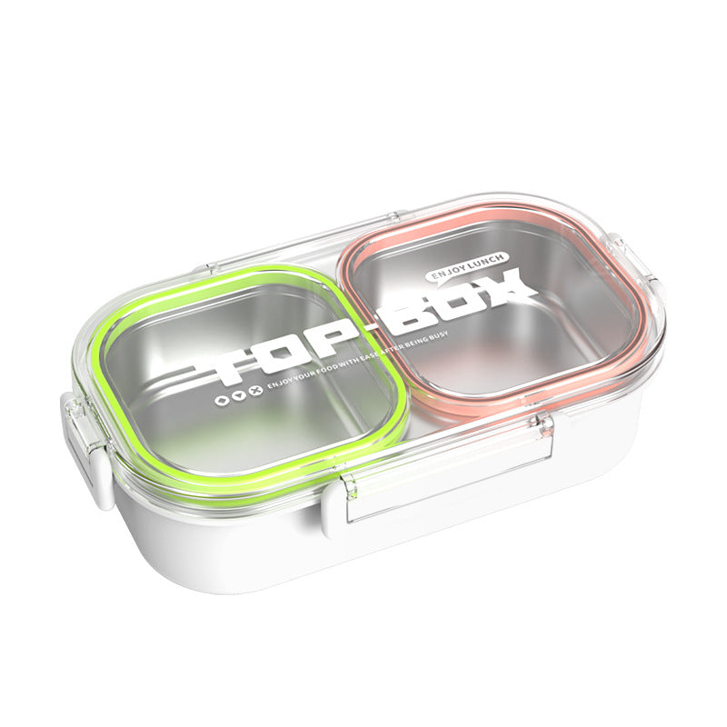 Triple Compartment Food Storage Container