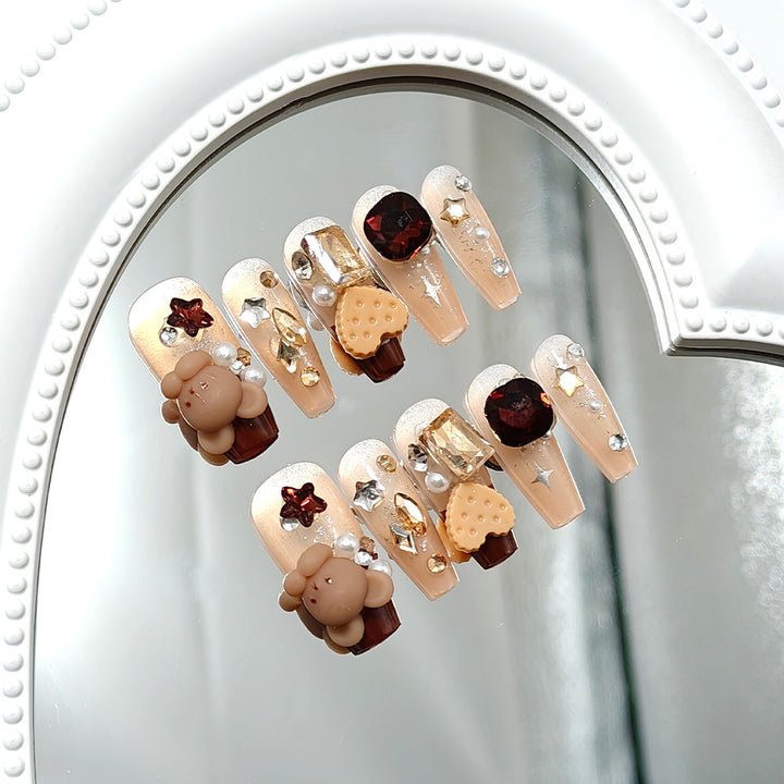 Creative Nail Art with 3D Designs Kalsten